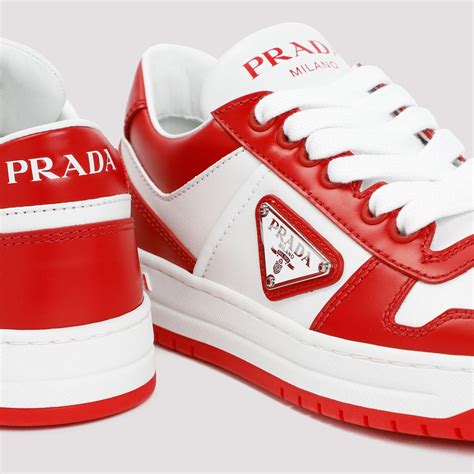 prada red crystal shoes|red Prada shoes men.